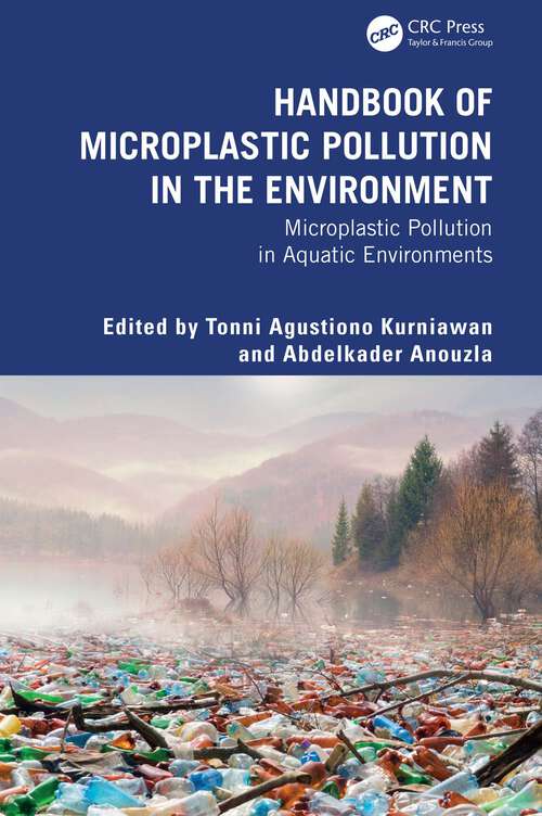 Book cover of Handbook of Microplastic Pollution in the Environment: Microplastic Pollution in Aquatic Environments (1)