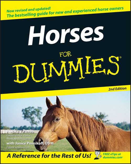 Book cover of Horses for Dummies (2nd Edition)