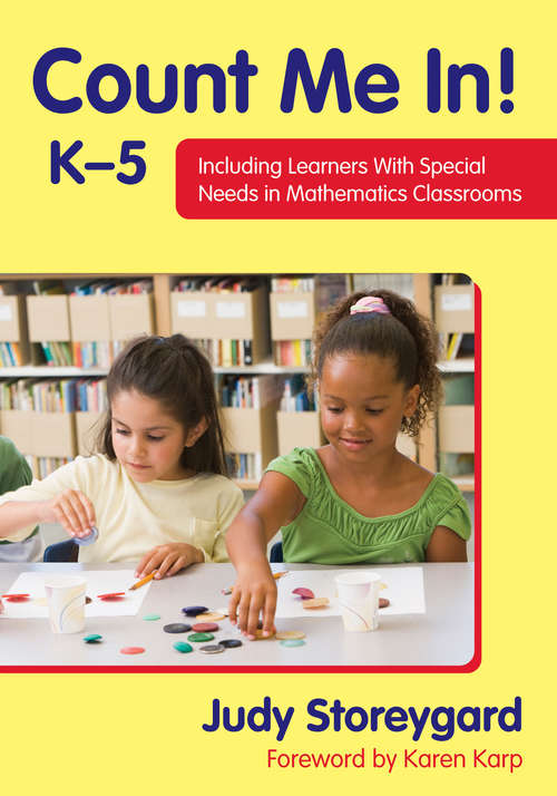 Book cover of Count Me In! K–5: Including Learners With Special Needs in Mathematics Classrooms
