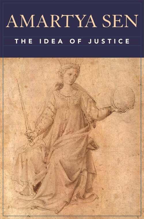 Book cover of The Idea of Justice
