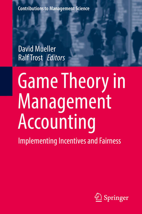 Book cover of Game Theory in Management Accounting