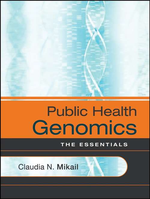 Book cover of Public Health Genomics
