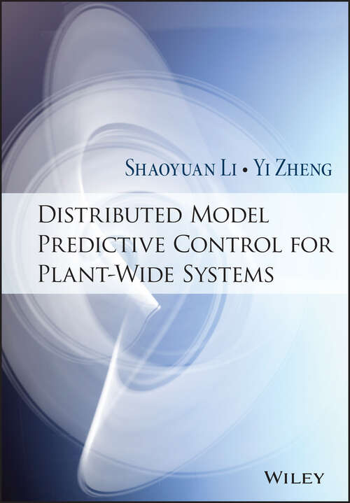 Book cover of Distributed Model Predictive Control for Plant-Wide Systems