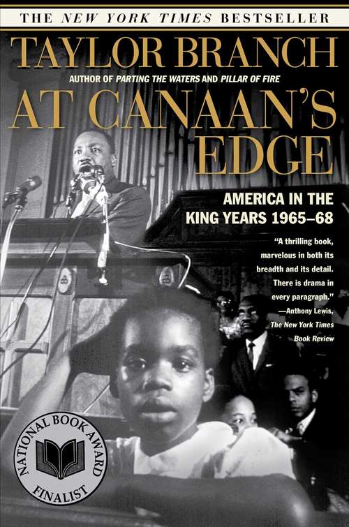 Book cover of At Canaan's Edge: America in the King Years, 1965-68