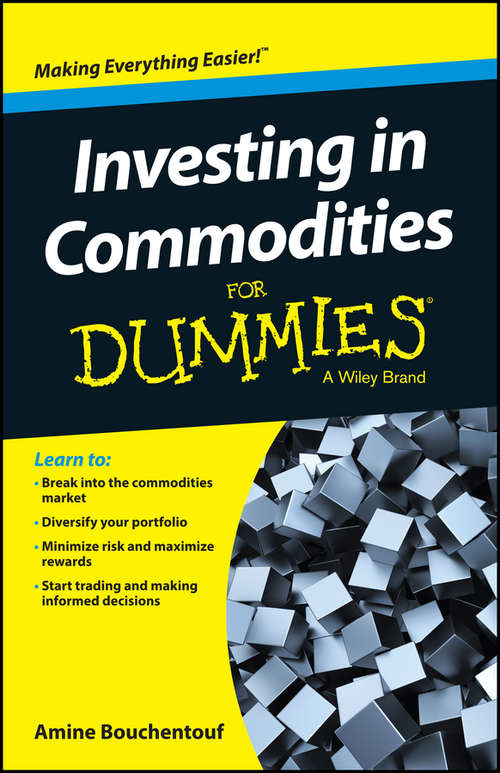 Book cover of Investing in Commodities For Dummies