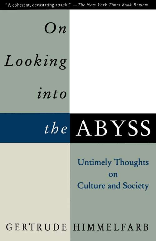 Book cover of On Looking Into the Abyss