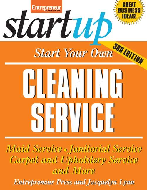 Book cover of Start Your Own Cleaning Service