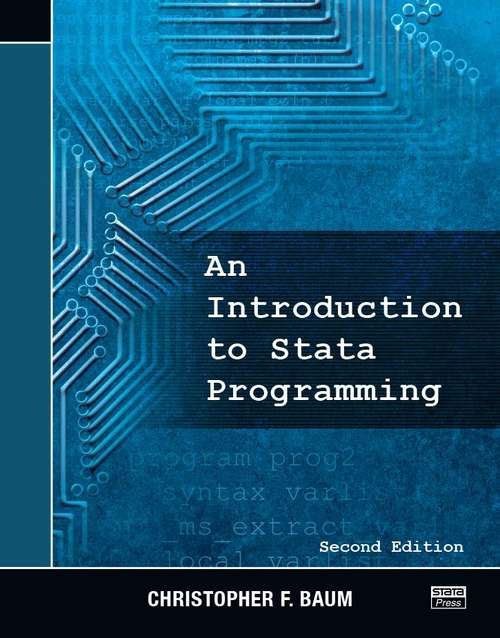 Cover image of An Introduction To Stata Programming