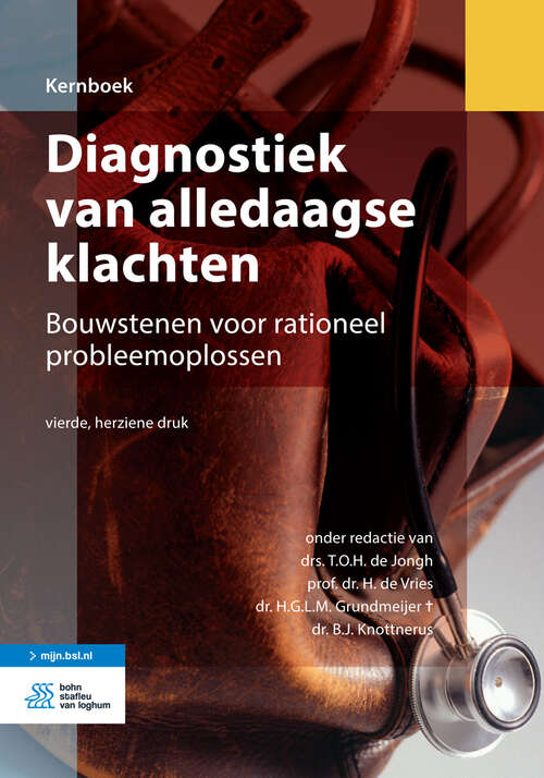 Book cover of Diagnostiek van alledaagse klachten: Bouwstenen Voor Rationeel Probleemoplossen (Kernboek Ser.)