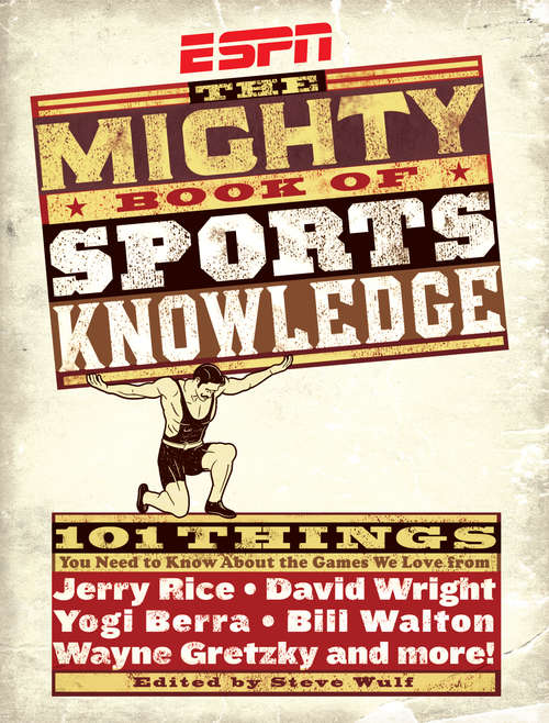 Book cover of ESPN: The Mighty Book of Sports Knowledge