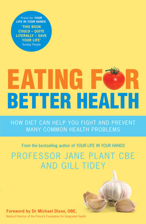 Book cover of Eating for Better Health