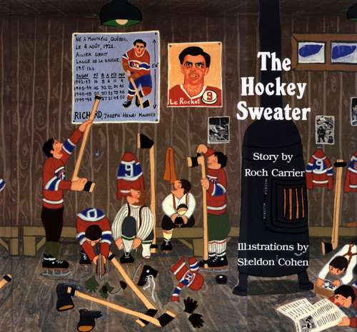 Book cover of The Hockey Sweater