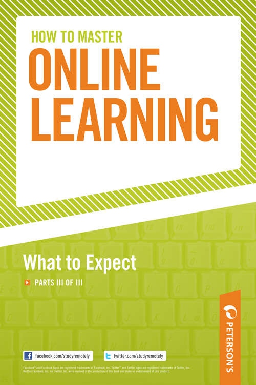 Book cover of How to Master Online Learning: What to Expect