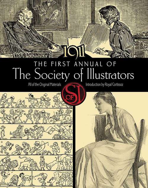 Book cover of The First Annual of the Society of Illustrators, 1911