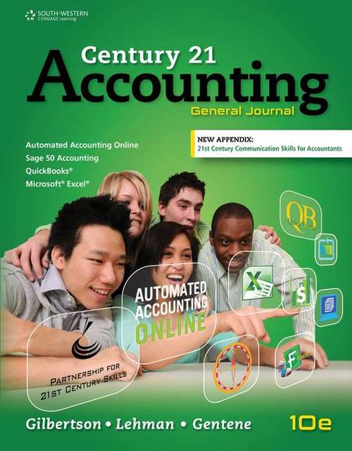 Book cover of Century 21 Accounting: General Journal, Copyright Update