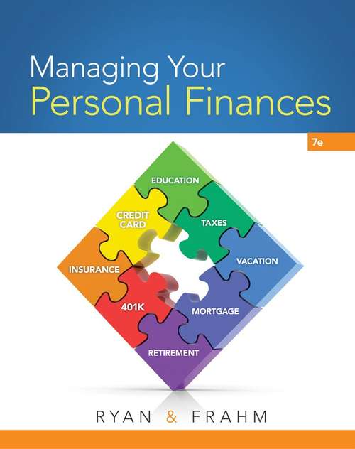 Book cover of Managing Your Personal Finances