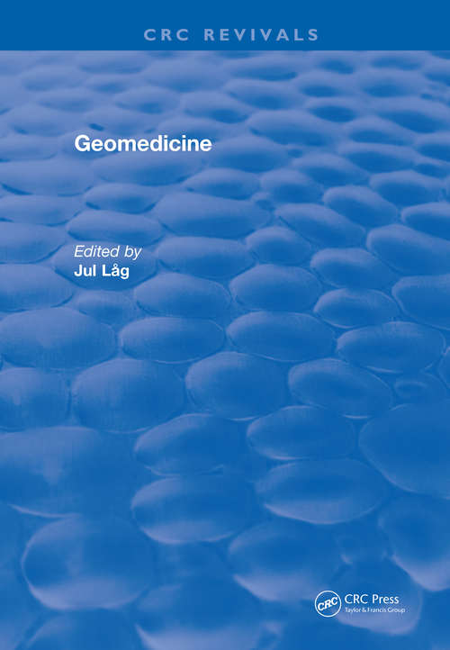 Book cover of Geomedicine (CRC Press Revivals)