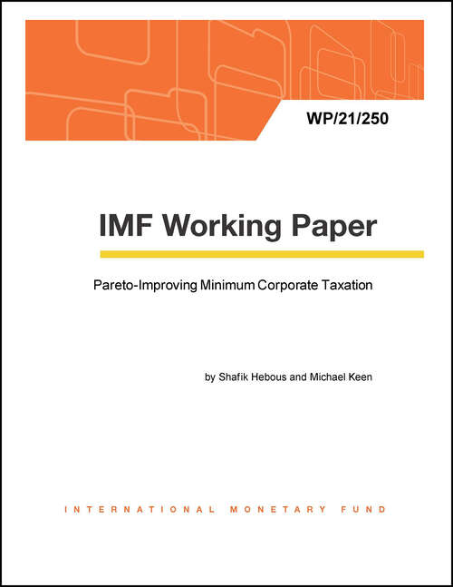 Pareto-Improving Minimum Corporate Taxation (Economic Review Ser.)