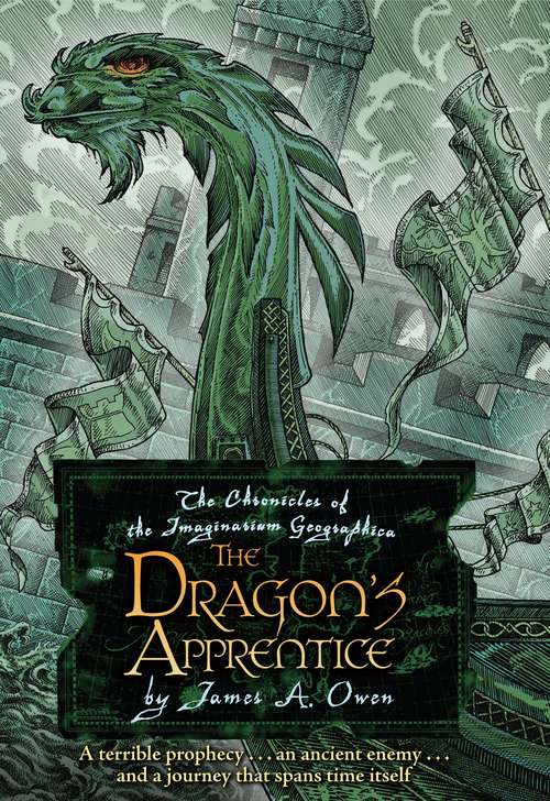 Book cover of The Dragon's Apprentice (Chronicles of the Imaginarium Geographica #5)