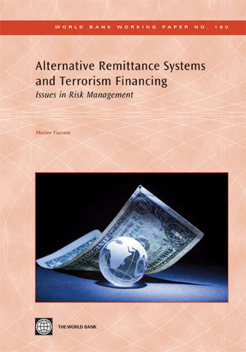 Book cover of Alternative Remittance Systems and Terrorism Financing: Issues in Risk Mitigation