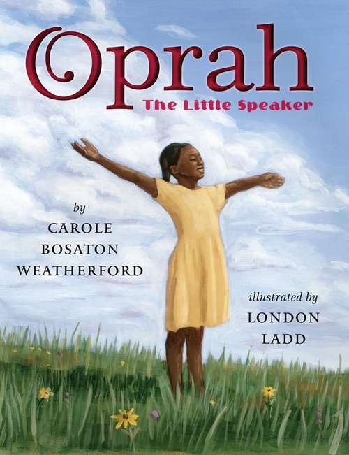 Book cover of Oprah: The Little Speaker