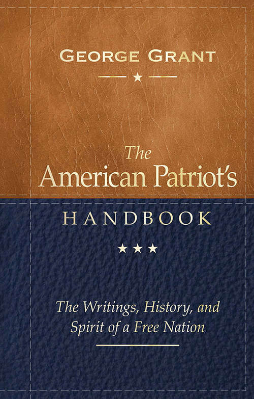 Book cover of The American Patriot's Handbook