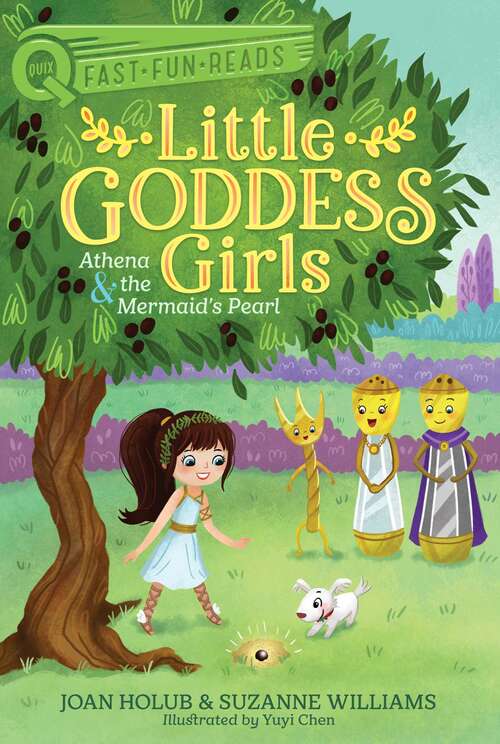 Book cover of Athena & the Mermaid's Pearl: A QUIX Book (Little Goddess Girls #9)