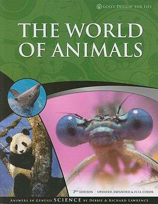 Book cover of The World Of Animals (3) (God's Design For Life)