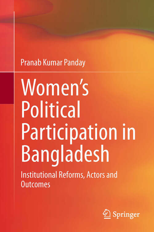 Book cover of Women’s Political Participation in Bangladesh