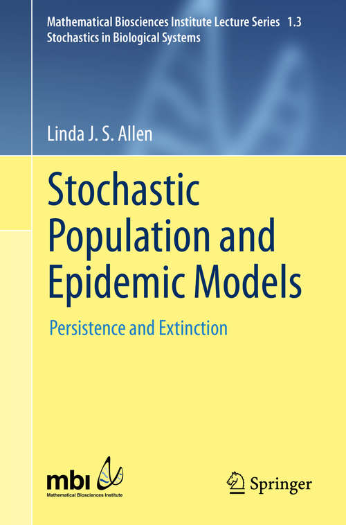 Book cover of Stochastic Population and Epidemic Models