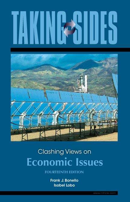 Book cover of Taking Sides: Clashing Views on Economic Issues