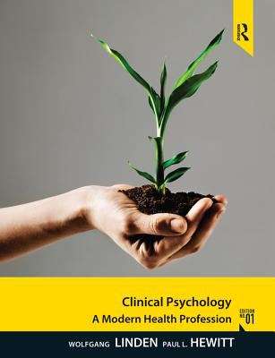 Book cover of Clinical Psychology: A Modern Health Profession