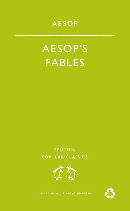 Book cover of Aesop's Fables