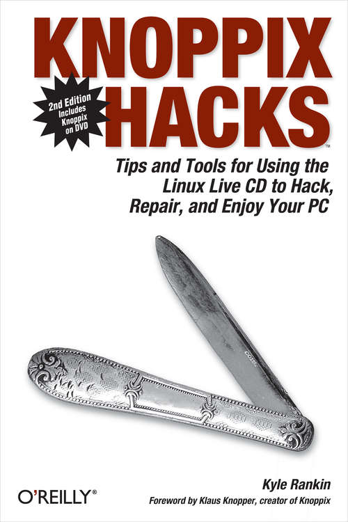 Book cover of Knoppix Hacks