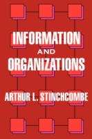 Book cover of Information and Organizations