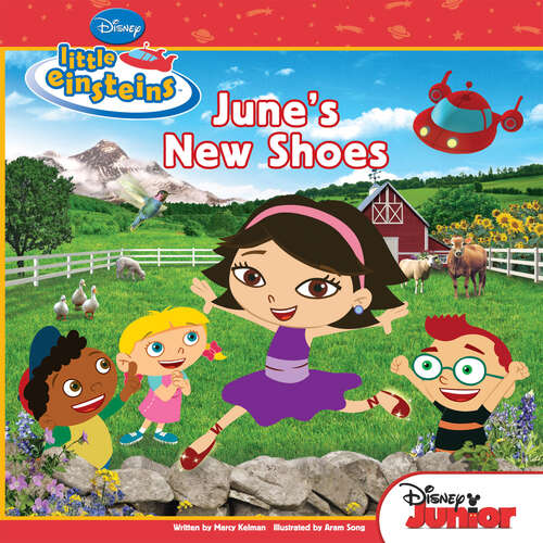 Book cover of Disney's Little Einsteins: June's New Shoes