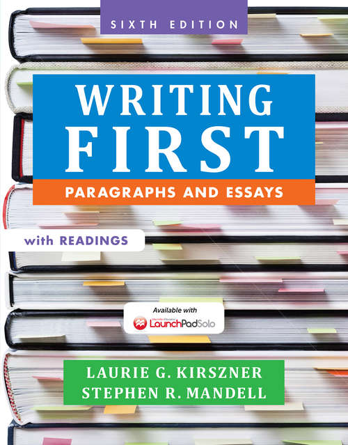 Book cover of Writing First with Readings