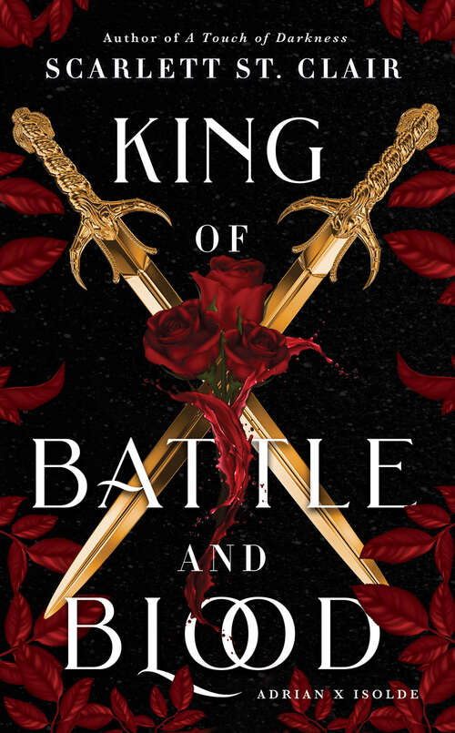 Book cover of King of Battle and Blood (Adrian X Isolde #1)