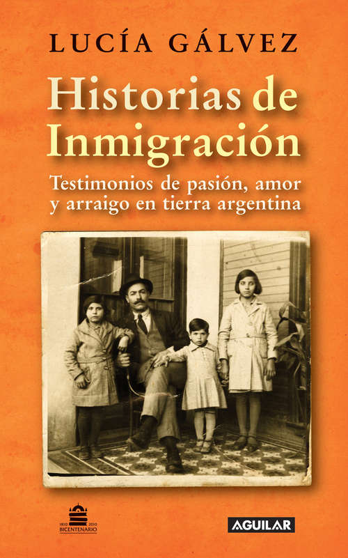 Book cover of Historias de Inmigración