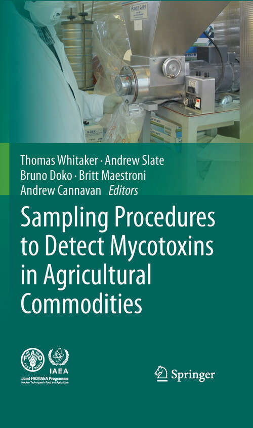 Book cover of Sampling Procedures to Detect Mycotoxins in Agricultural Commodities