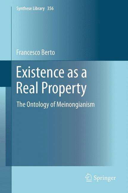 Book cover of Existence as a Real Property