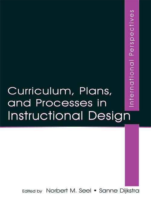 Book cover of Curriculum, Plans, and Processes in Instructional Design: International Perspectives