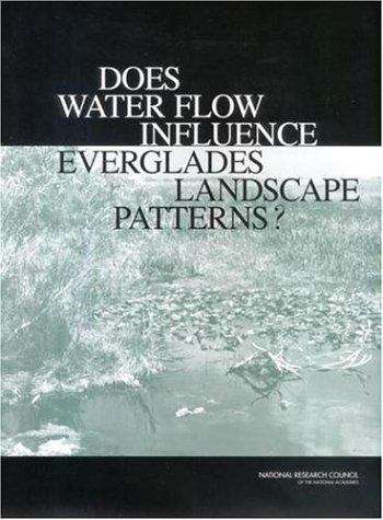 Book cover of Does Water Flow Influence Everglades Landscape Patterns?