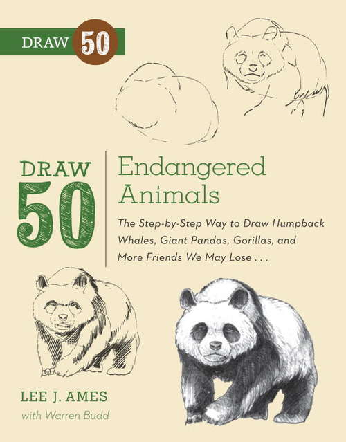 Book cover of Draw 50 Endangered Animals