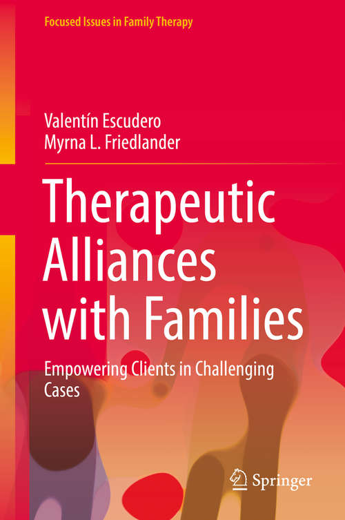 Book cover of Therapeutic Alliances with Families