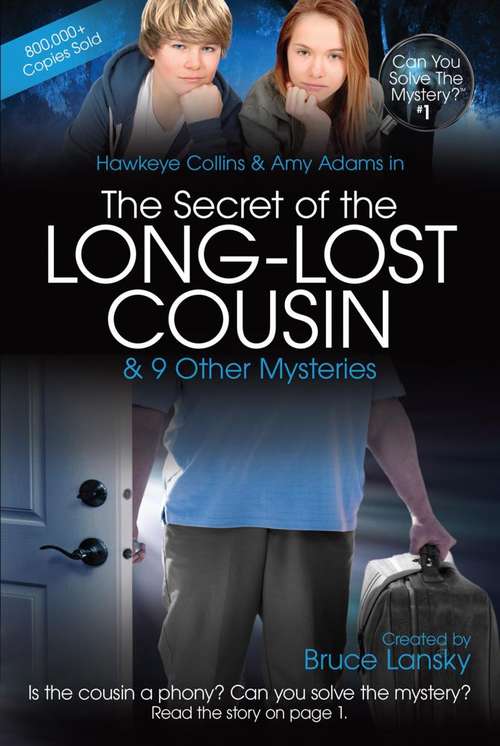 Book cover of The Secret of the Long-Lost Cousin