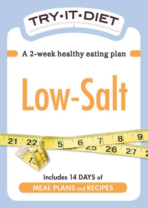 Book cover of Try-It Diet: Low Salt