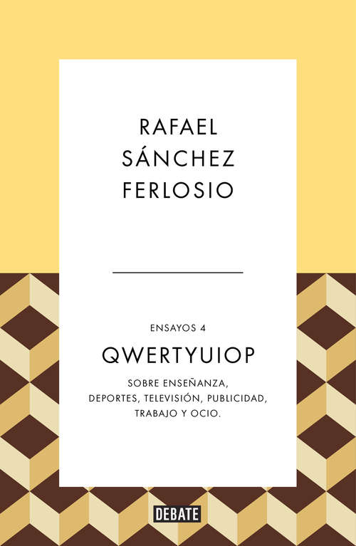 Book cover of Qwertyuiop (Ensayos #4)