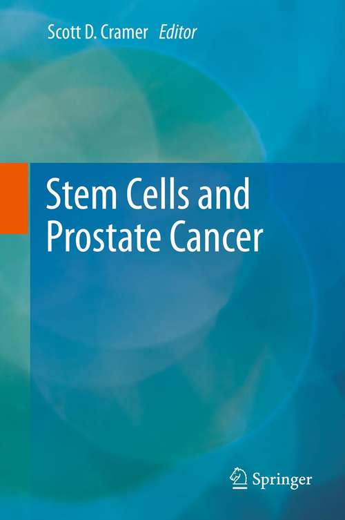 Book cover of Stem Cells and Prostate Cancer