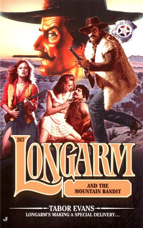 Book cover of Longarm and the Mountain Bandit (Longarm #267)